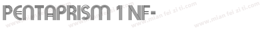 Pentaprism 1 NF字体转换